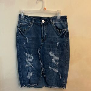 Denim Skirt